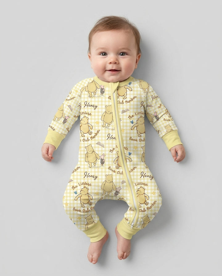 Custom Name Littlest Book Club Member Bamboo Convertible Zippy