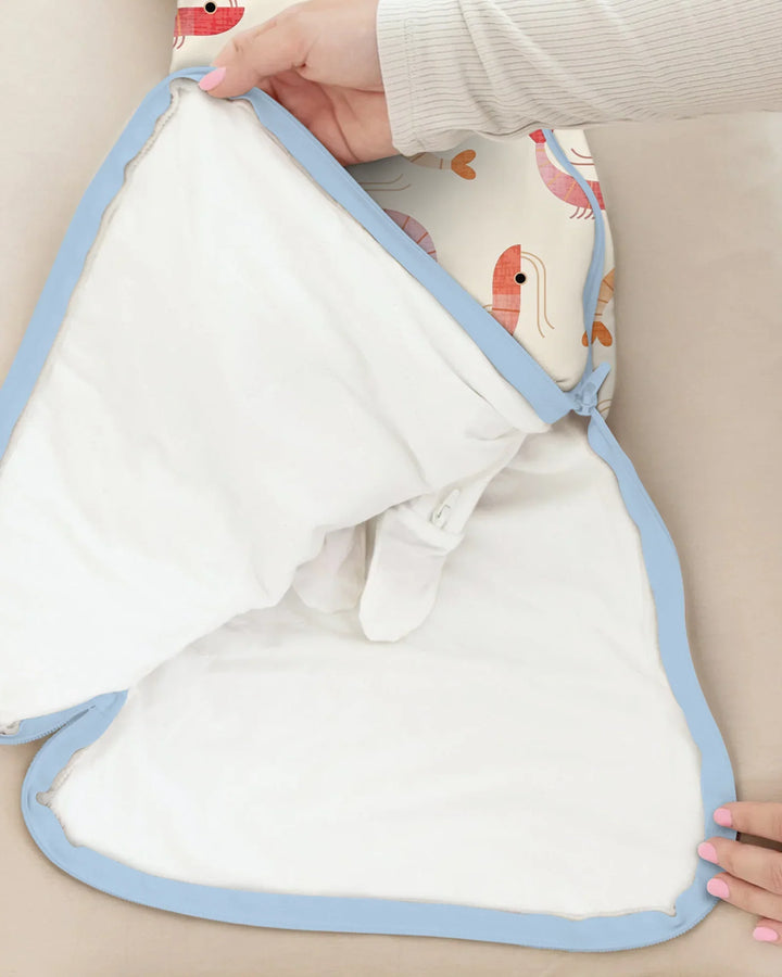Sweet Shrimp Parade Bamboo Sleep Bag