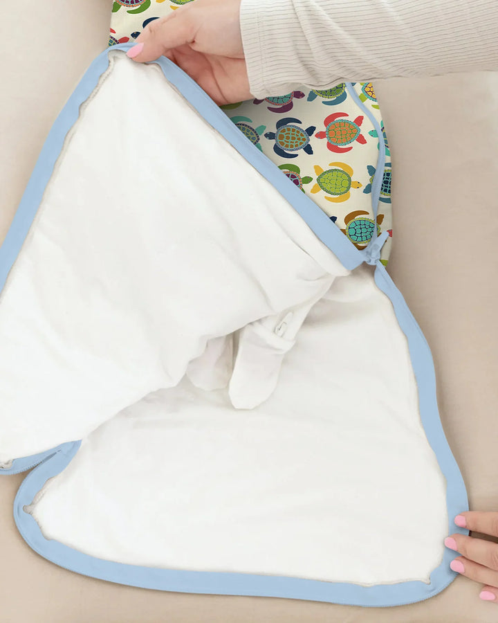 Happy Turtle Parade  Bamboo Sleep Bag