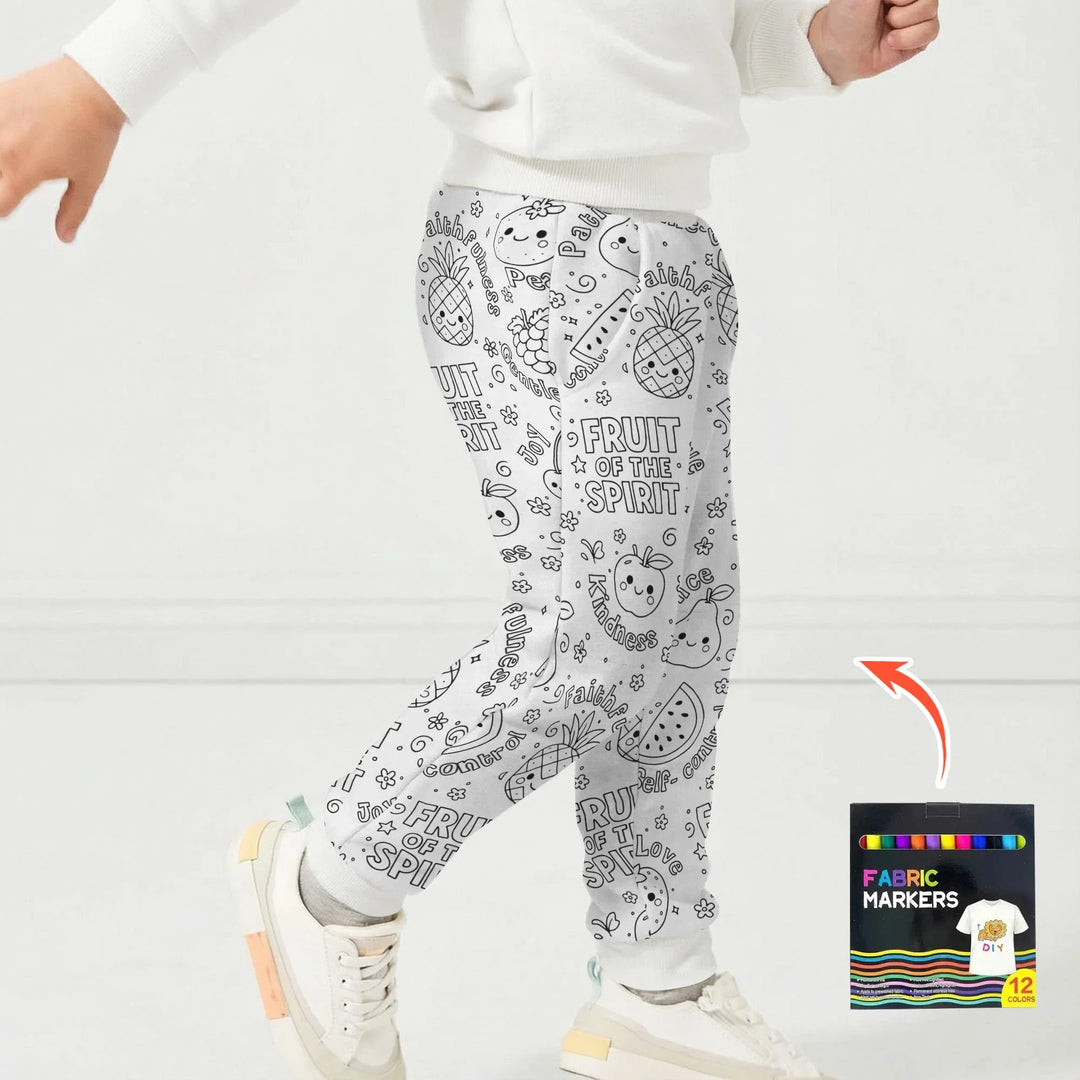 All Colorable Fruit of the Spirit Bamboo Jogger