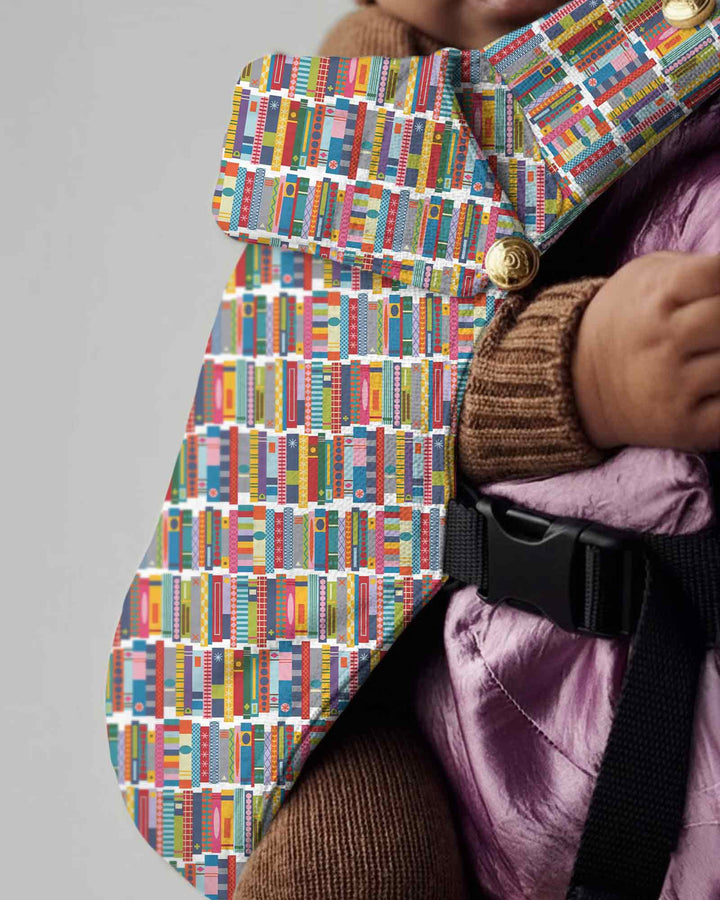 Rainbow Bookshelf Baby Carrier