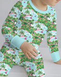Preppy Coast Beach Club Bamboo Two Piece Long Sleeve Pajama Set
