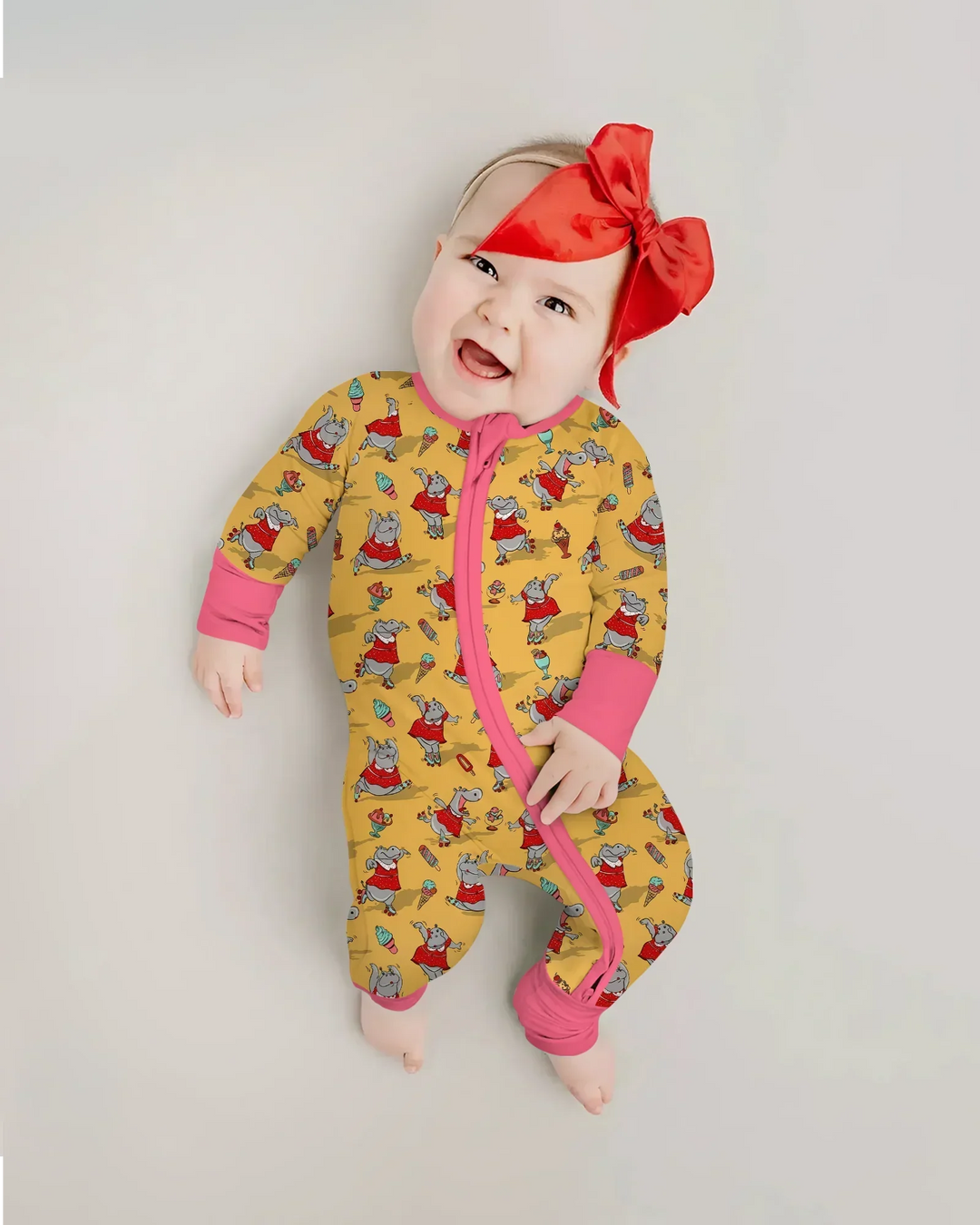 Dancing Hippo Treats Bamboo Convertible Zippy