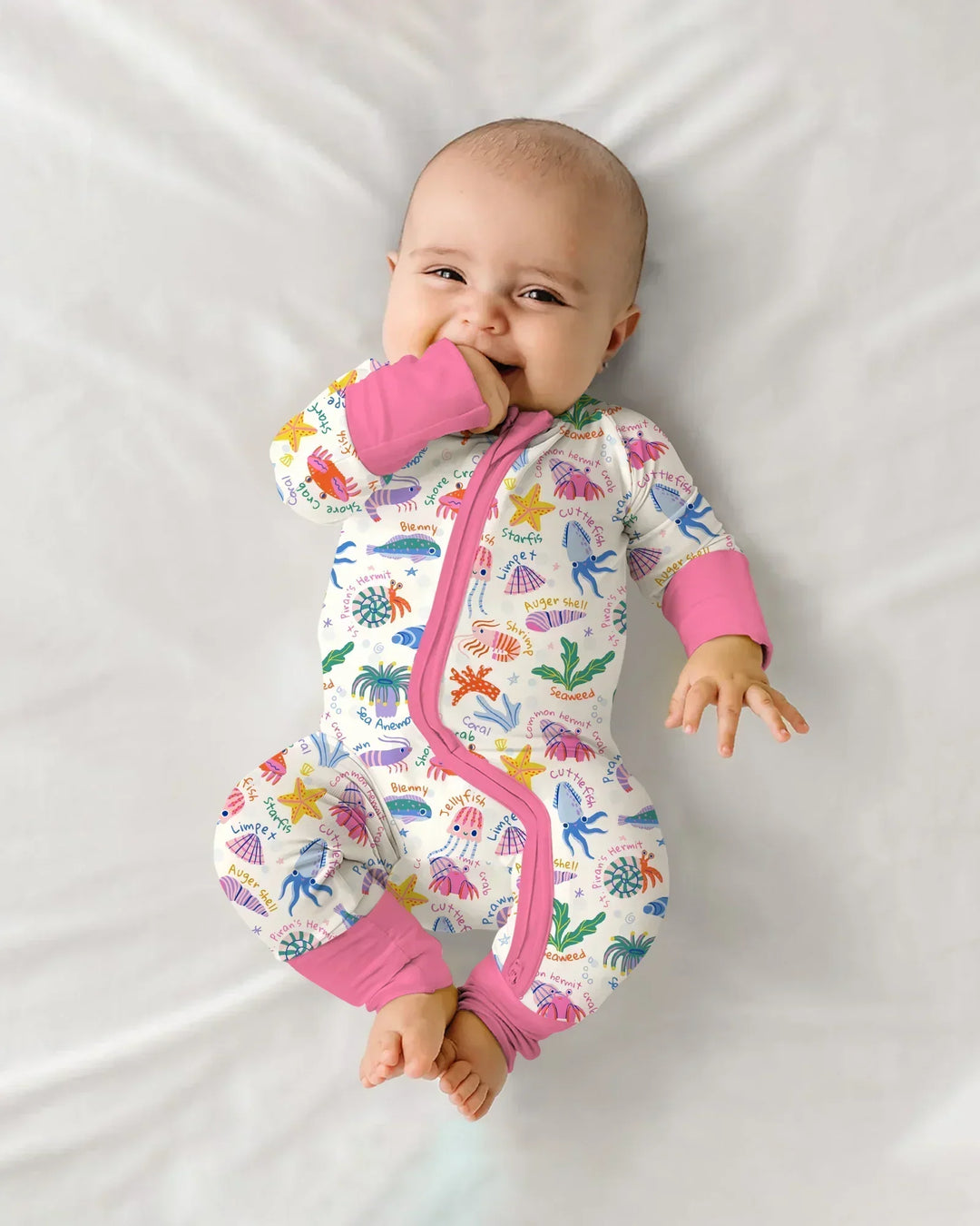 Tide Pool Pals Bamboo Convertible Zippy