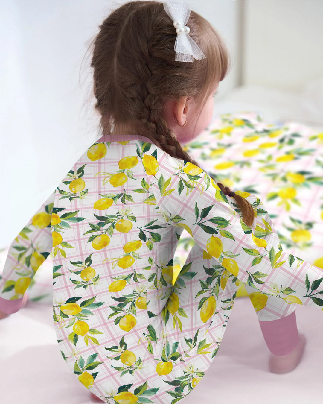 Mediterranean Lemons Family Matching Bamboo Convertible Zippy