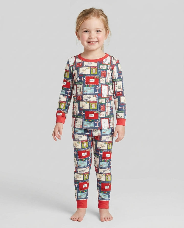 Dear Santa Bamboo Two Piece Long Sleeve Pajama Set