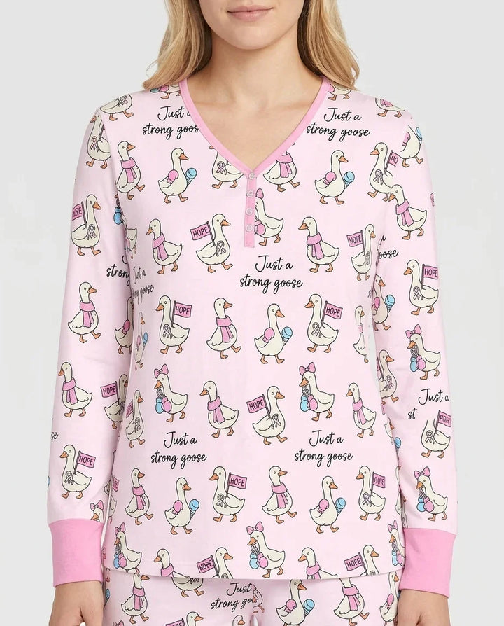 Strong Infertility Fighter Goose  Women Pajama Set