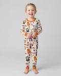 Dia De Los Muertos Mexican Ghost Bamboo Two Piece Long Sleeve Pajama Set