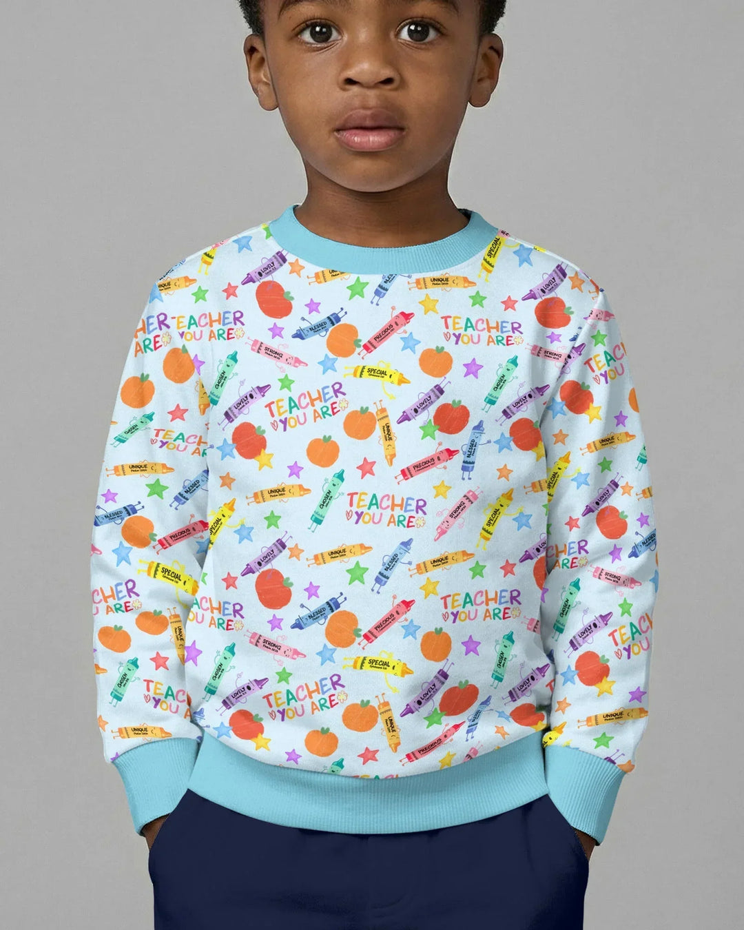Teacher You Are Special Bamboo Crewneck Sweatshirt