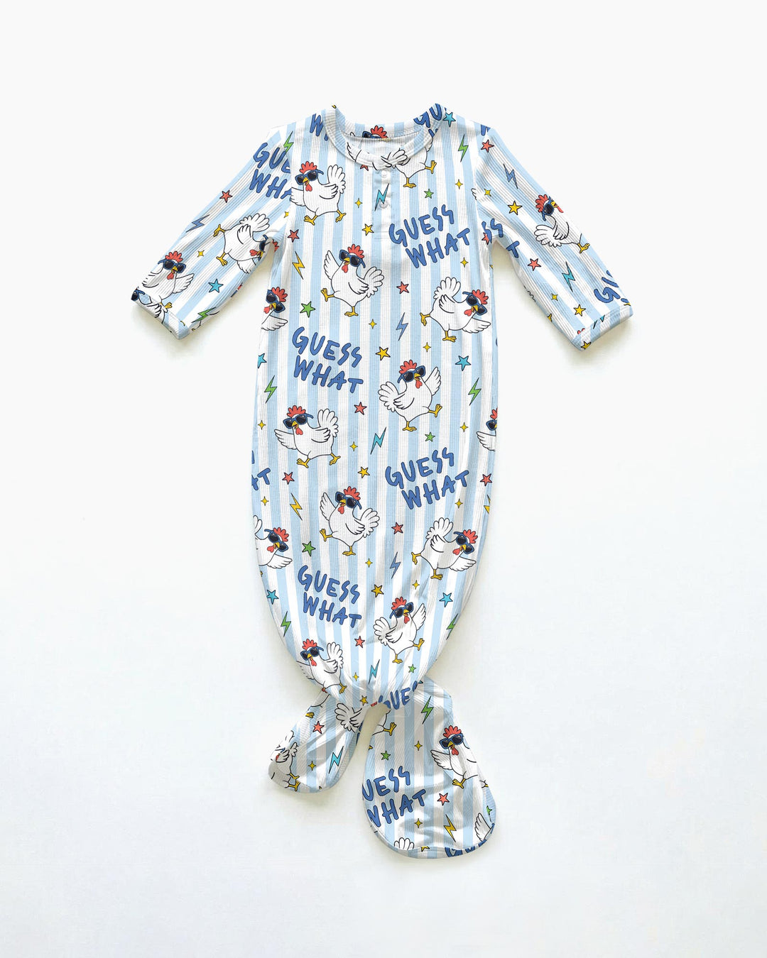 Guess What Chicken Butt! Bamboo Knot Gown