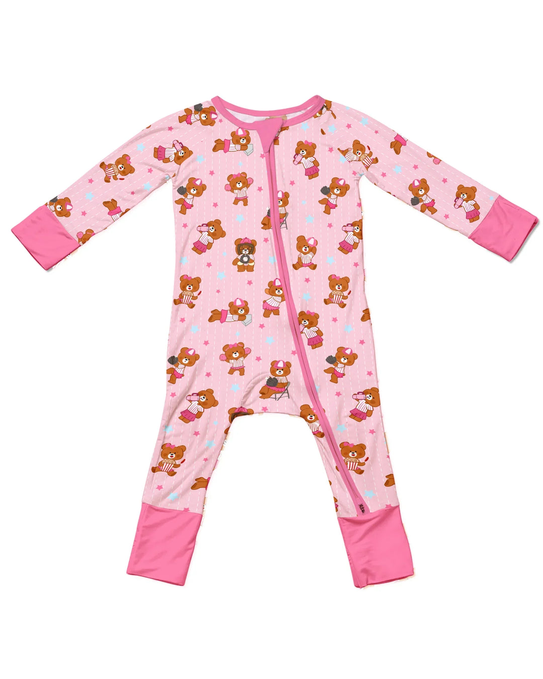 Born To Play Baseball Bamboo Convertible Zippy