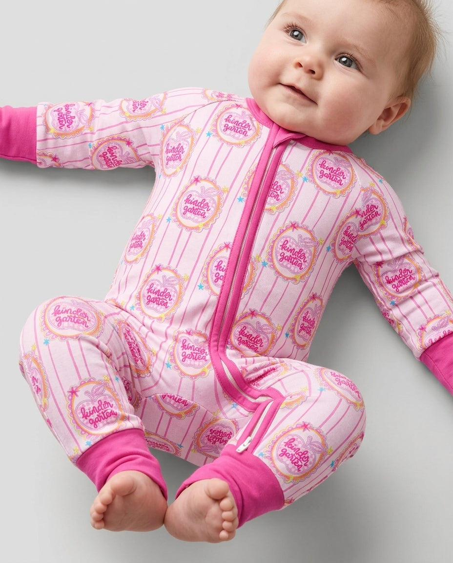 Custom Grade School Sweetie Bamboo Convertible Zippy