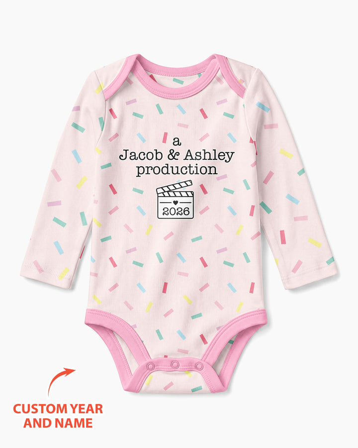 Baby Coming Soon Bamboo Bodysuit