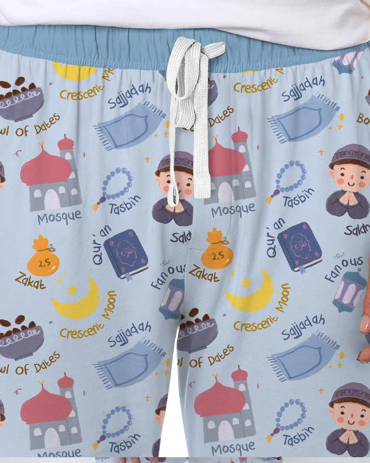 Happy Ramadhan Bamboo Men's Pajama Set