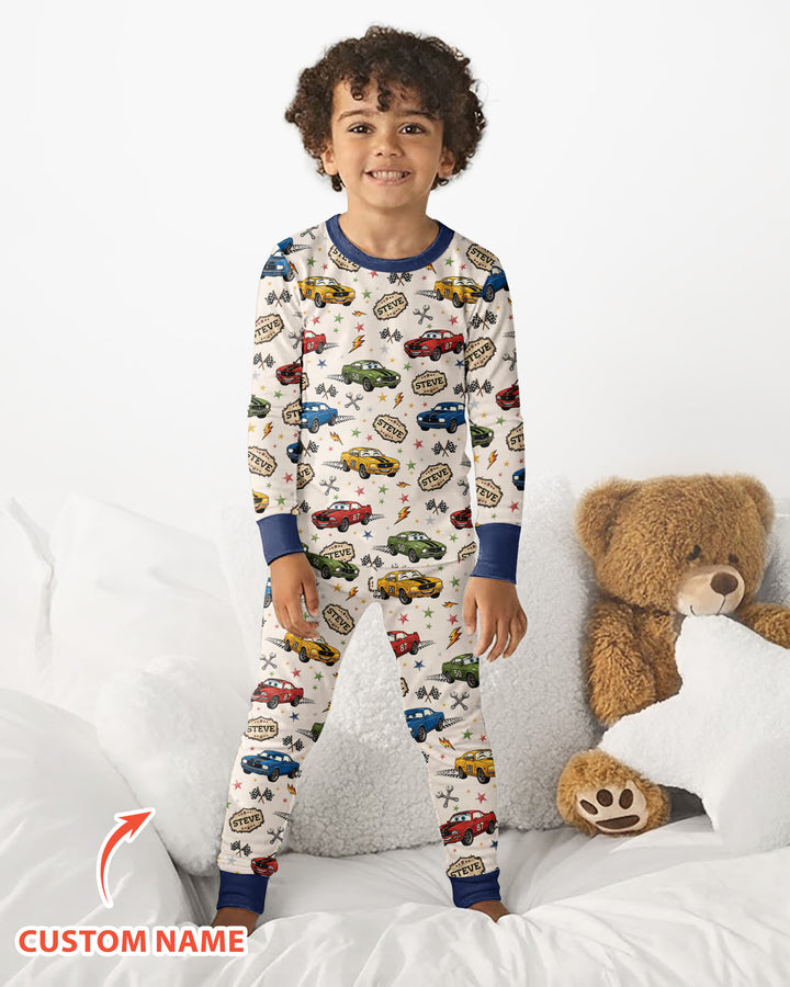 Cool Race Bamboo Two Piece Long Sleeve Pajama Set