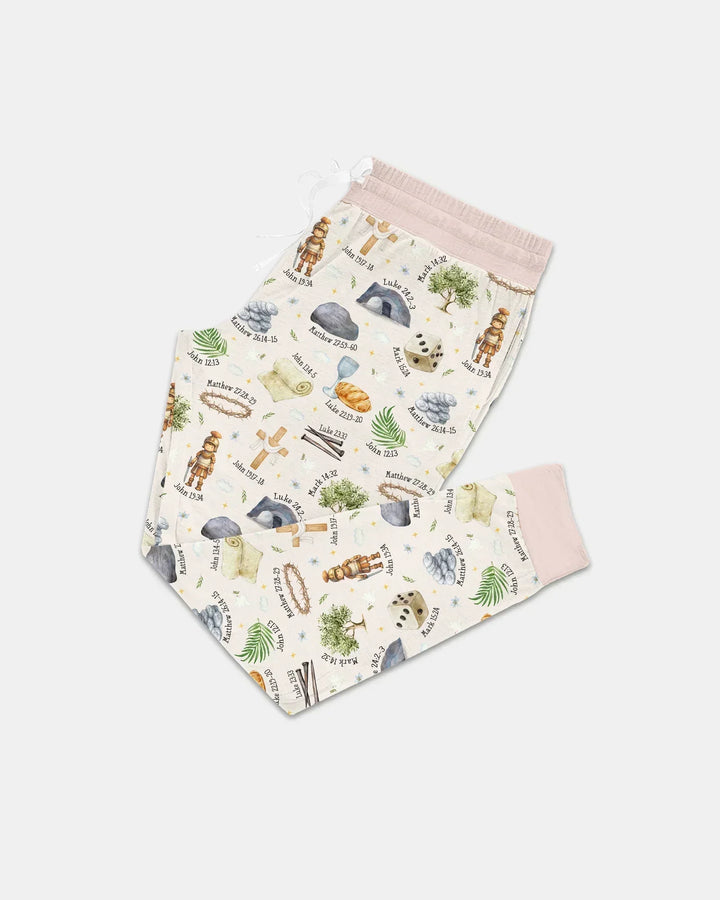 He Is Risen Family Matching Bamboo Women Pajama Set