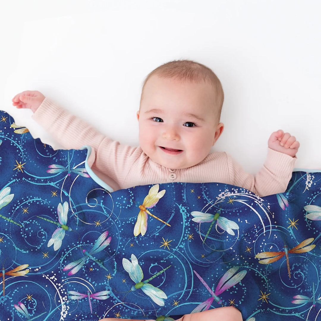 Moonlit Wings Bamboo Blanket