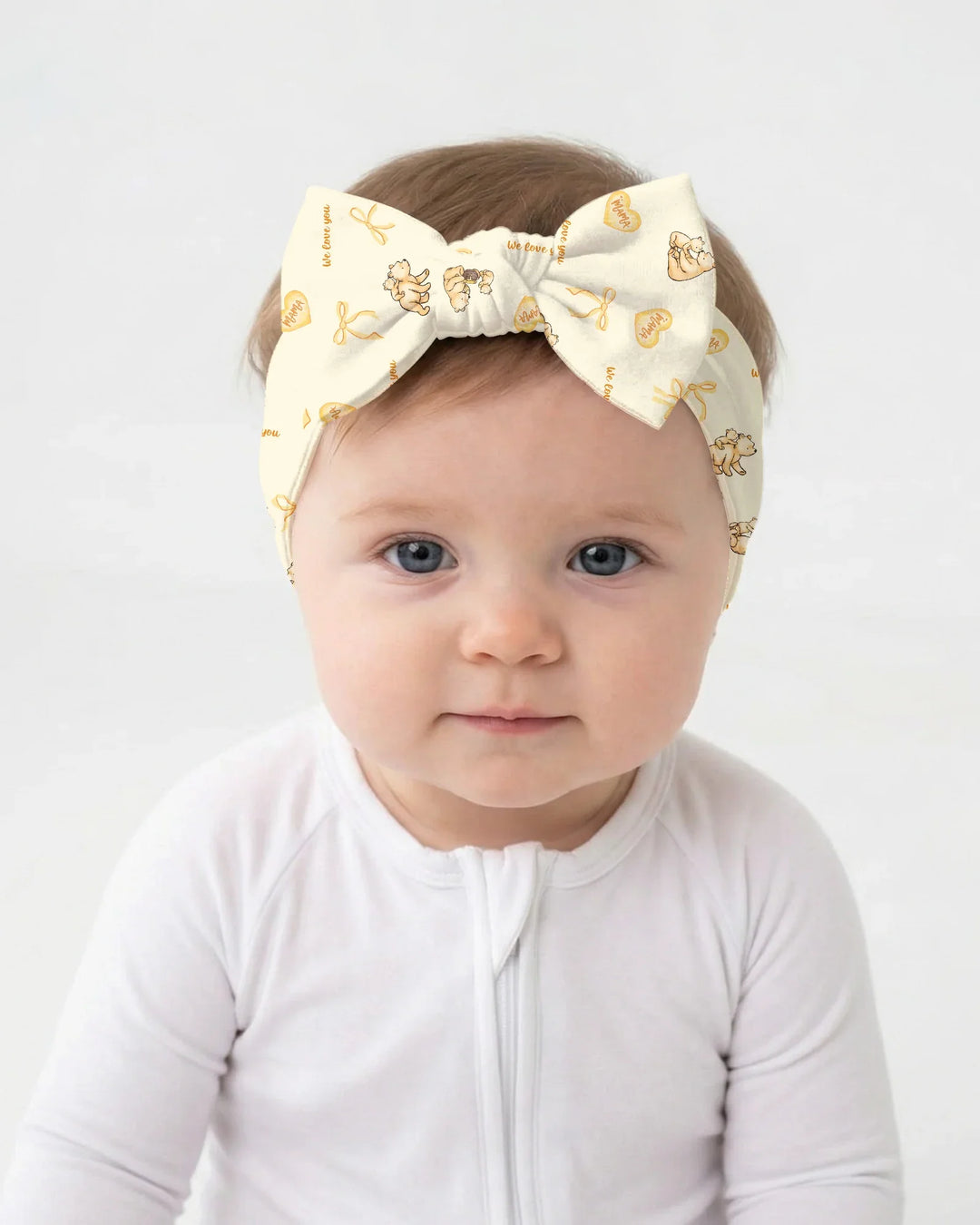 Sweat Yellow Mama Bear Headband