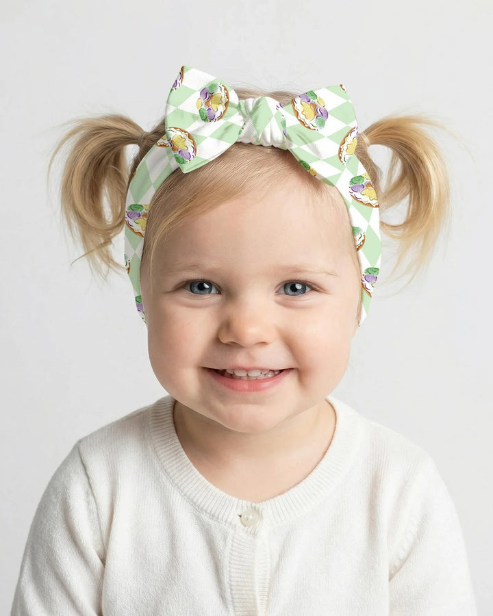 Mardi Gras Donut Headband