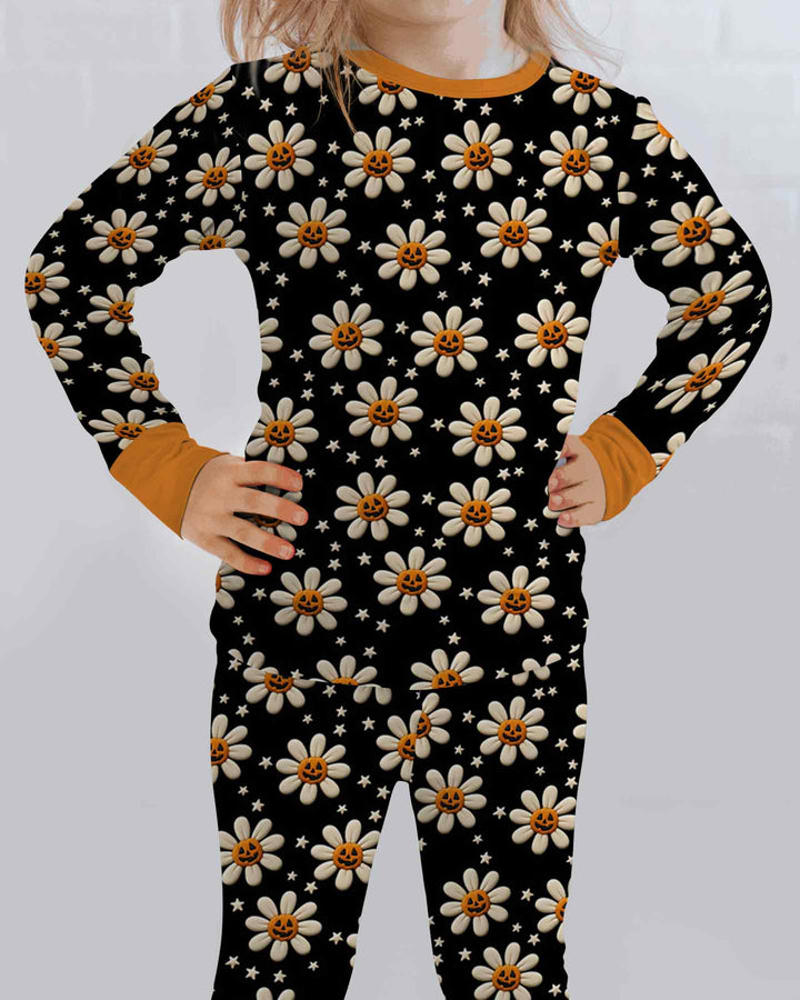 Template Bamboo Two Piece Long Sleeve Pyjamas Set