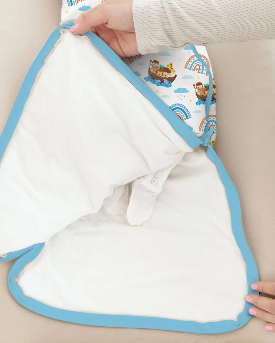 Noah’s Ark & God’s Rainbow Promise Sleep Bag