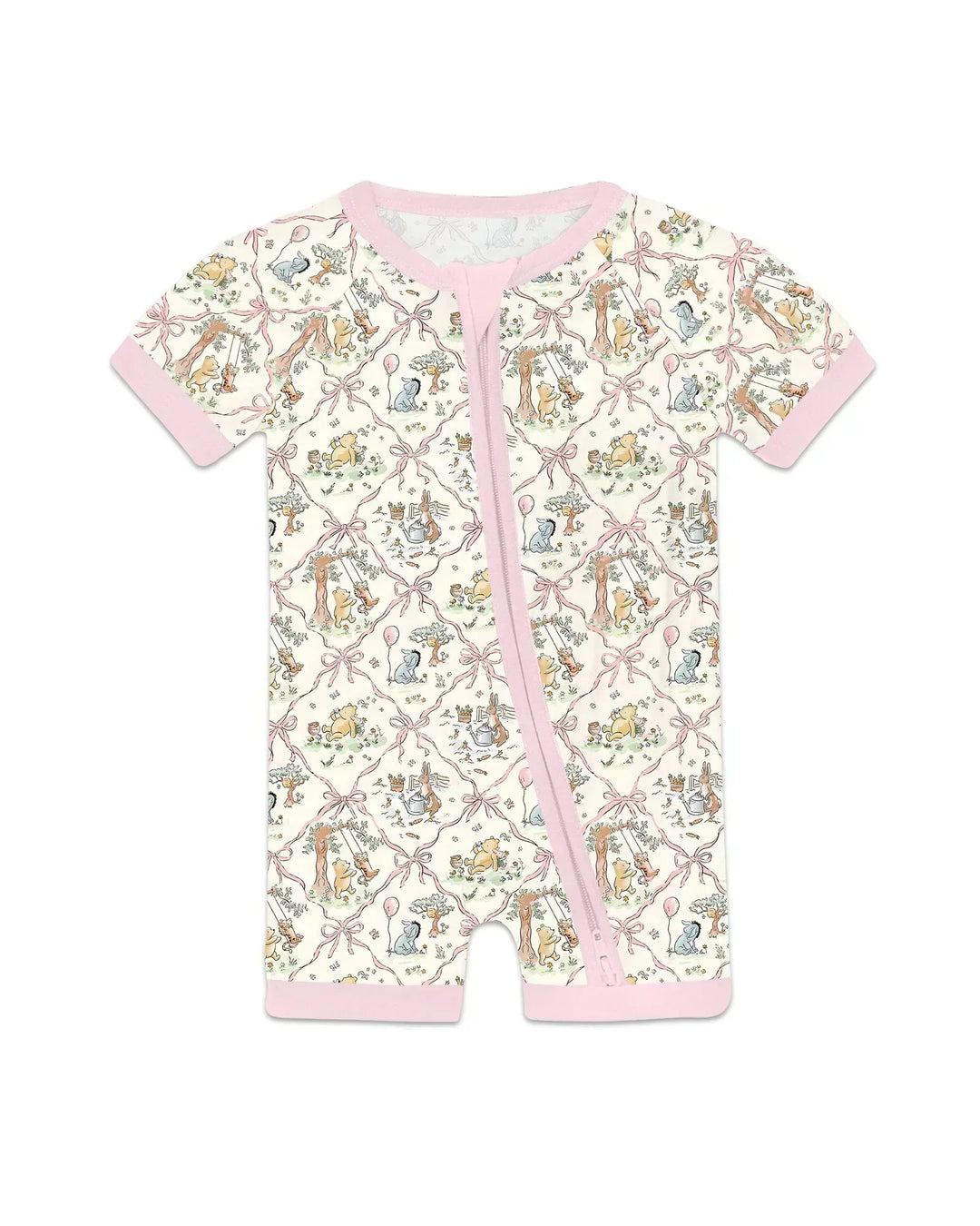 Spring Meadow Friends Bamboo Shorty Zippy