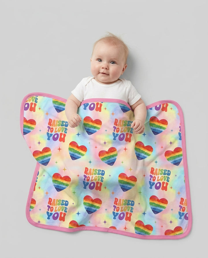 Raised To Love You Bamboo Blanket