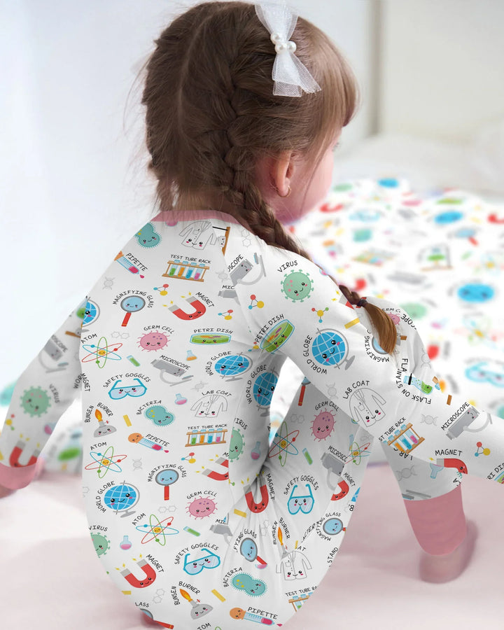 Science Fun Family Matching Bamboo Convertible Zippy