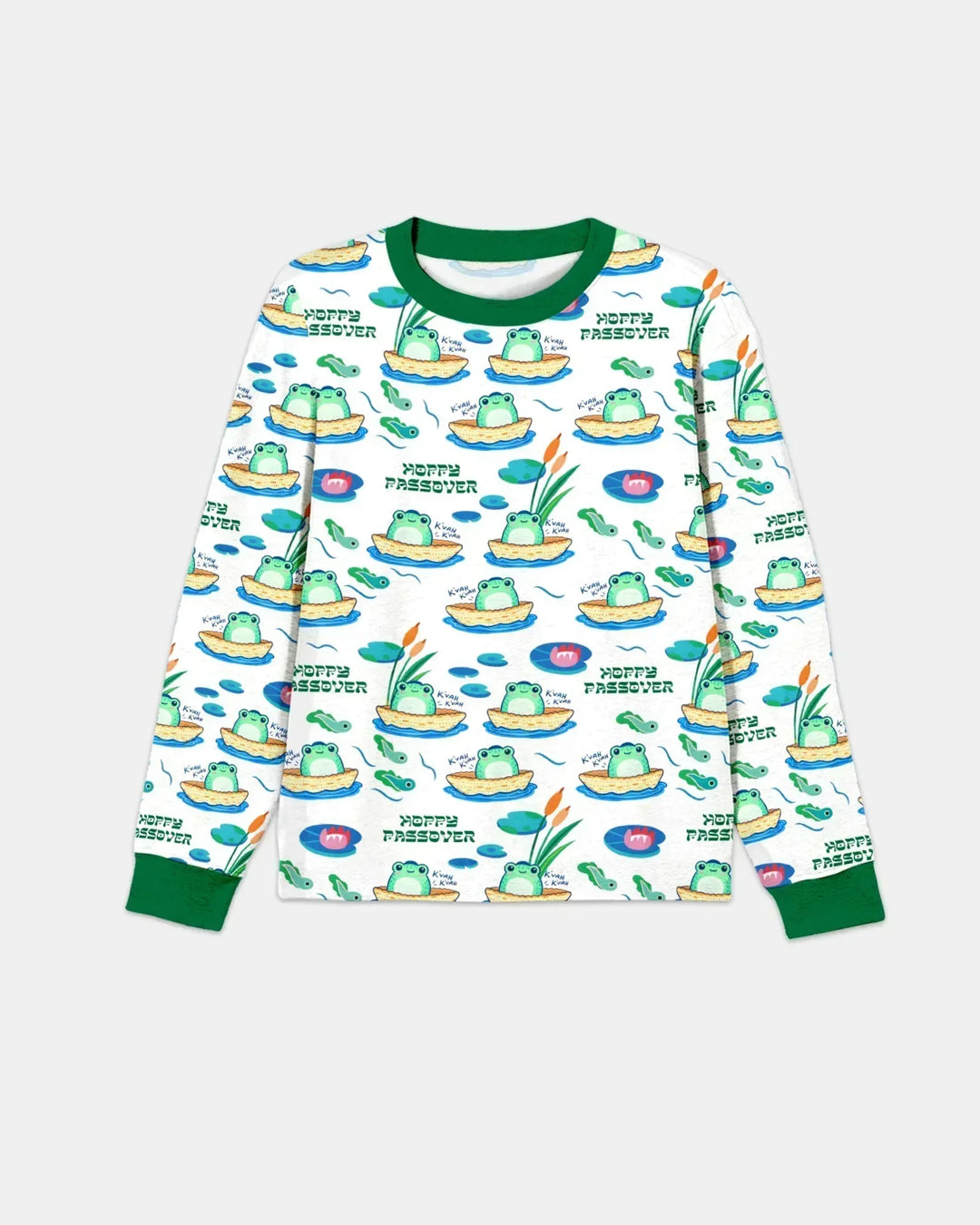 Hoppy Passover Family Matching Bamboo Men's Pajama Set