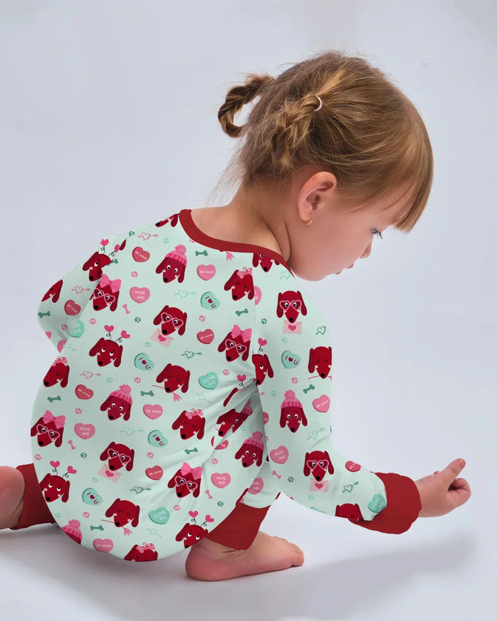 Dachshund Is My Valentine Bamboo Convertible Zippy