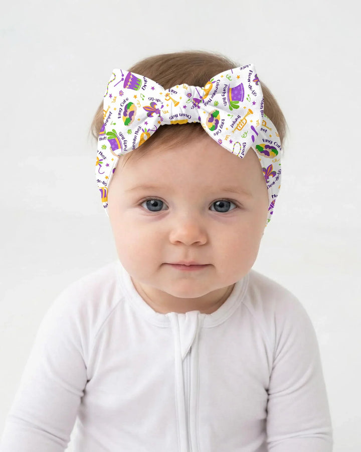 Mardi Gras Family Matching Headband