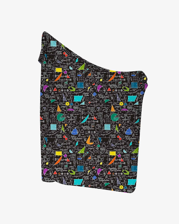 STEM Sketchbook swaddle blanket