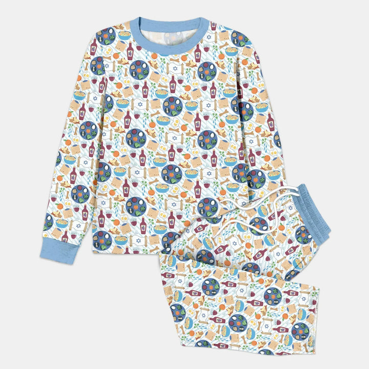 Passover Meal Bamboo Men's Pajama Set