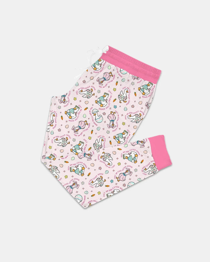 Easter Silly Goose Bamboo Women Pajama Set