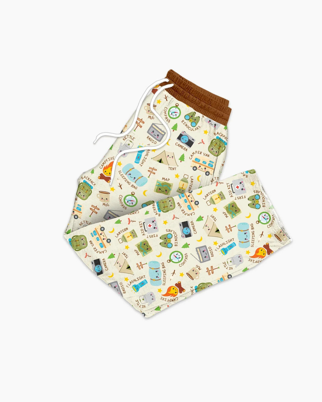 Little Camp Adventure Family Matching Bamboo Men's Pajama Set