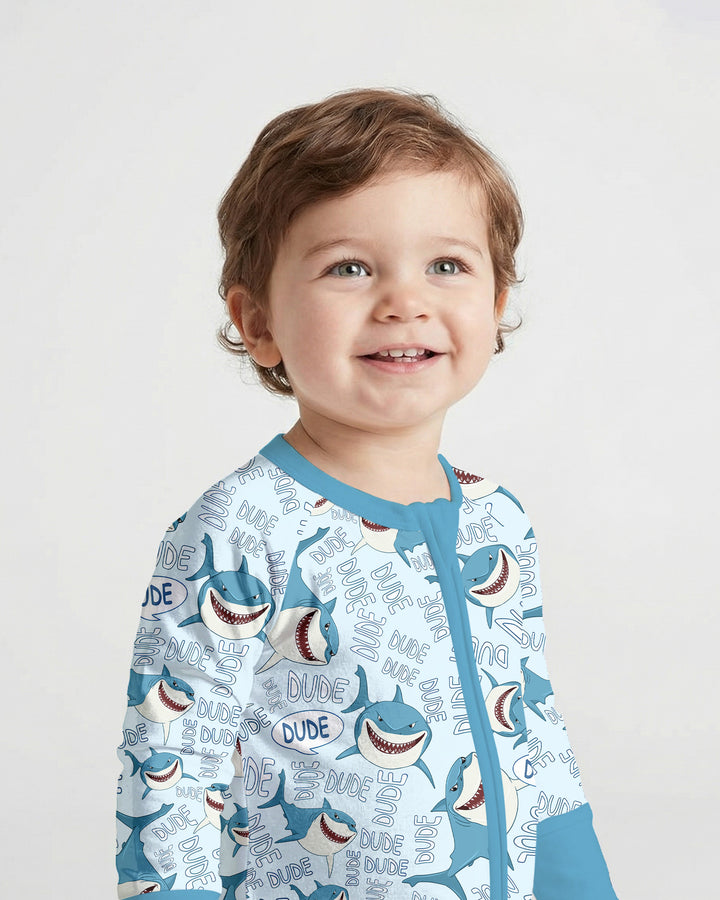 Dude Shark Bamboo Convertible Zippy
