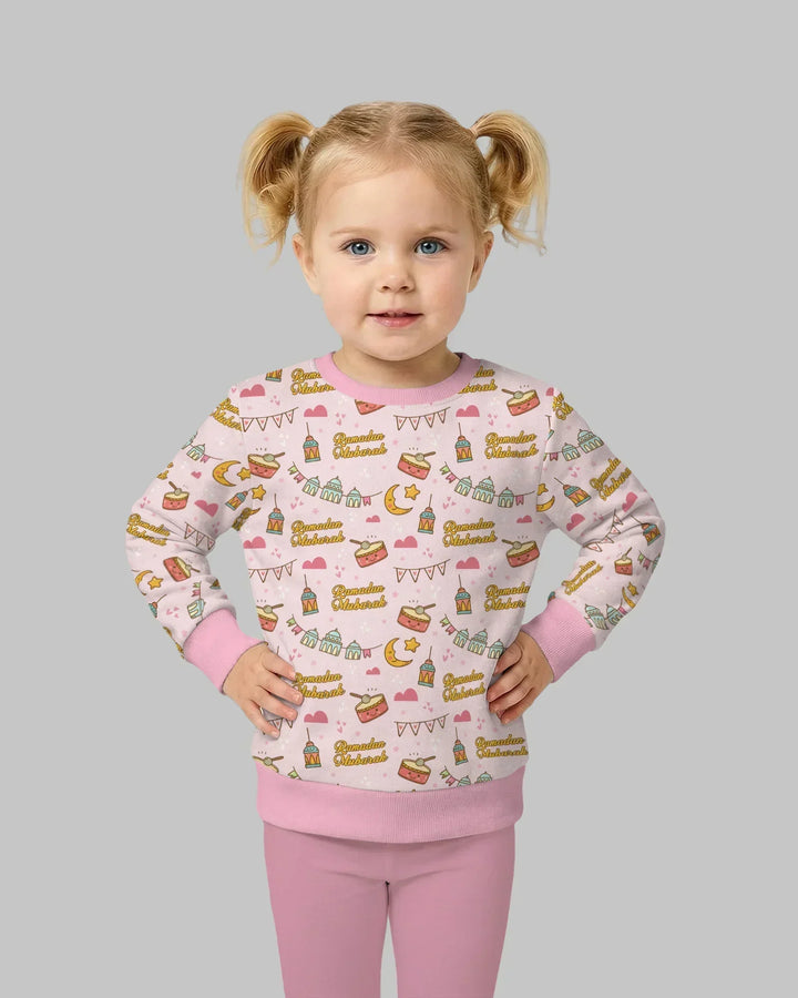 Ramadan Mubarak Bamboo Crewneck Sweatshirt
