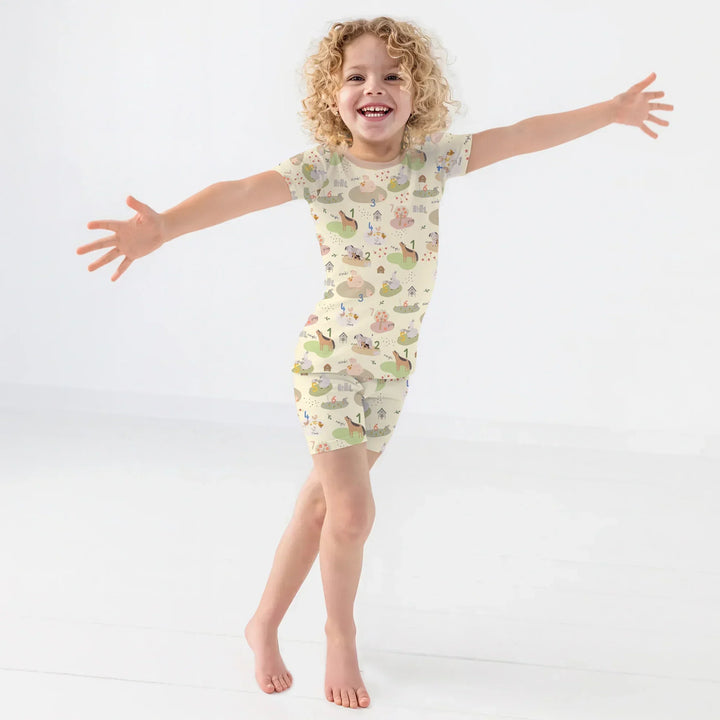 Farm Animal Counting Bamboo Convertible Zippy