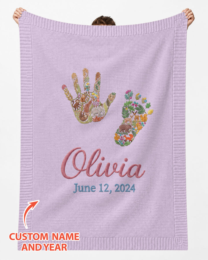 Baby Prints Baby Cotton Blanket