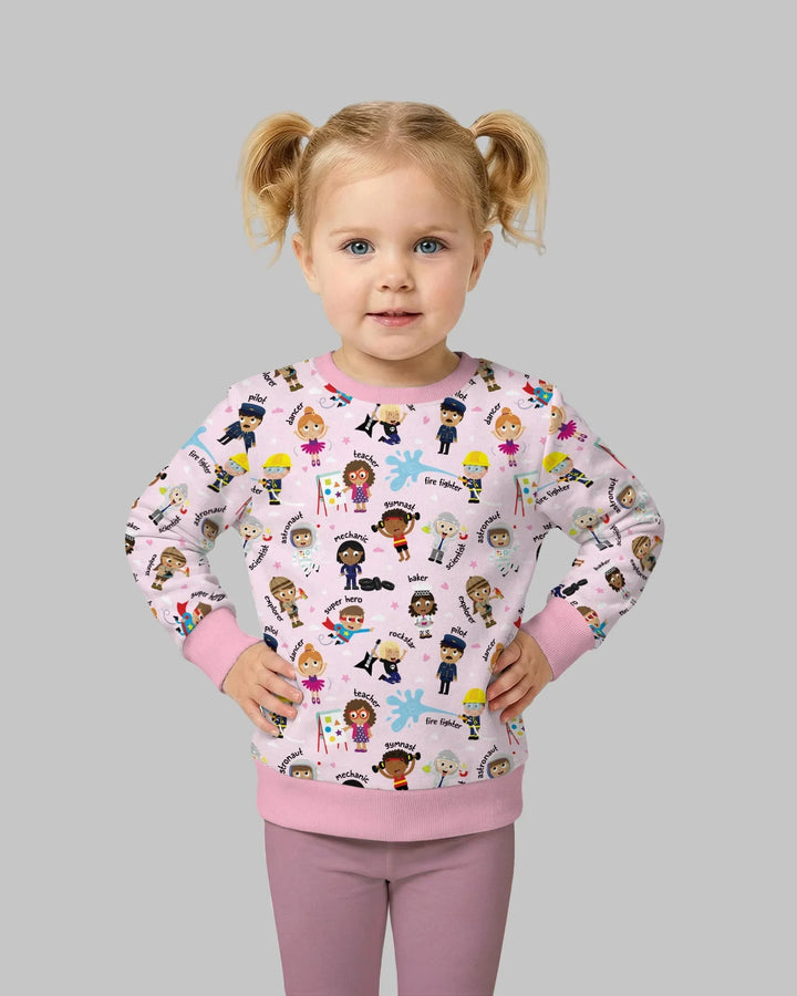When I Grow Up Bamboo Crewneck Sweatshirt