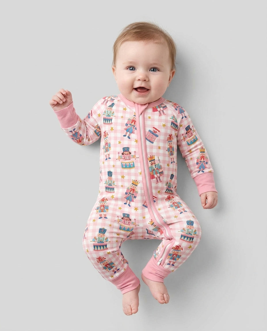 Whimsical Nutcracker Bamboo Convertible Zippy