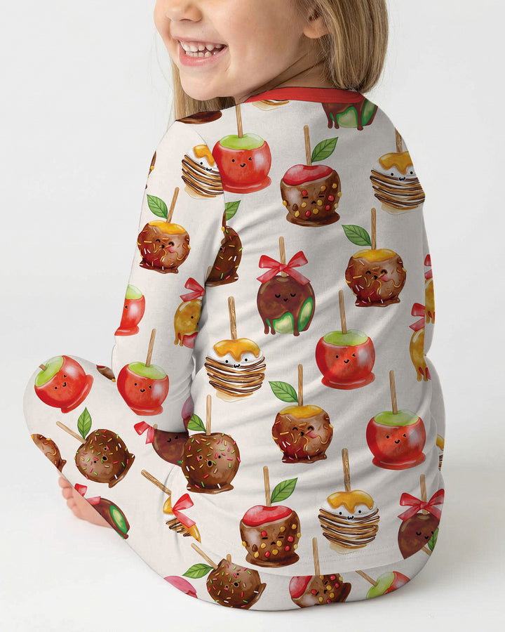 Template Bamboo Two Piece Long Sleeve Pyjamas Set