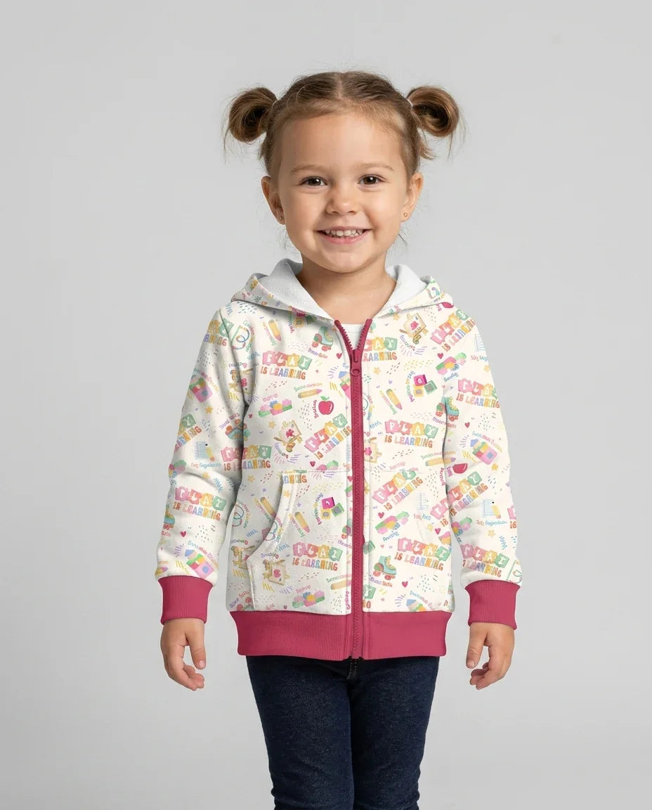 Play and Learn Bamboo Zip Hoodie