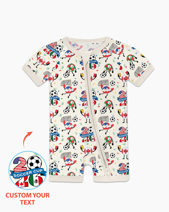 Soccer Squad 2026 Bamboo Shorty Zippy