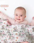 Personalized Our 1st Mother's Day Together Bamboo Blanket