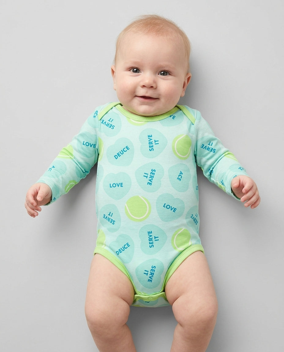Tennis with Love Bamboo Bodysuit
