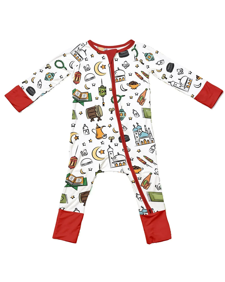 Ramadan Blessings Family Matching Bamboo Convertible Zippy