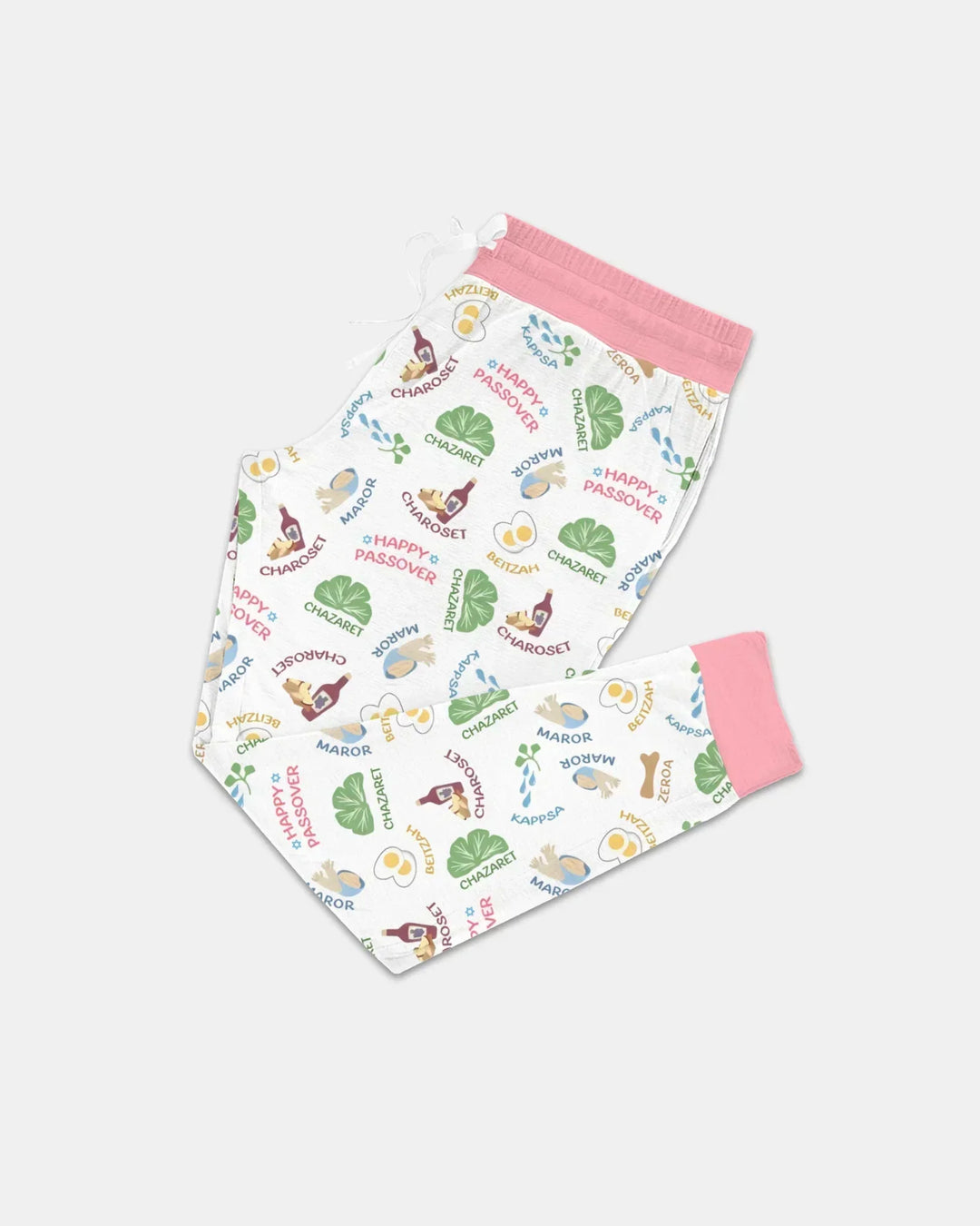 Happy Passover Matching Family Bamboo Women Pajama Set