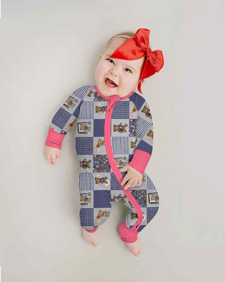Game Day Teddy Bamboo Convertible Zippy