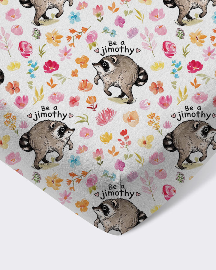 Be A Jimothy Family Matching Bamboo Fitted Crib Sheet